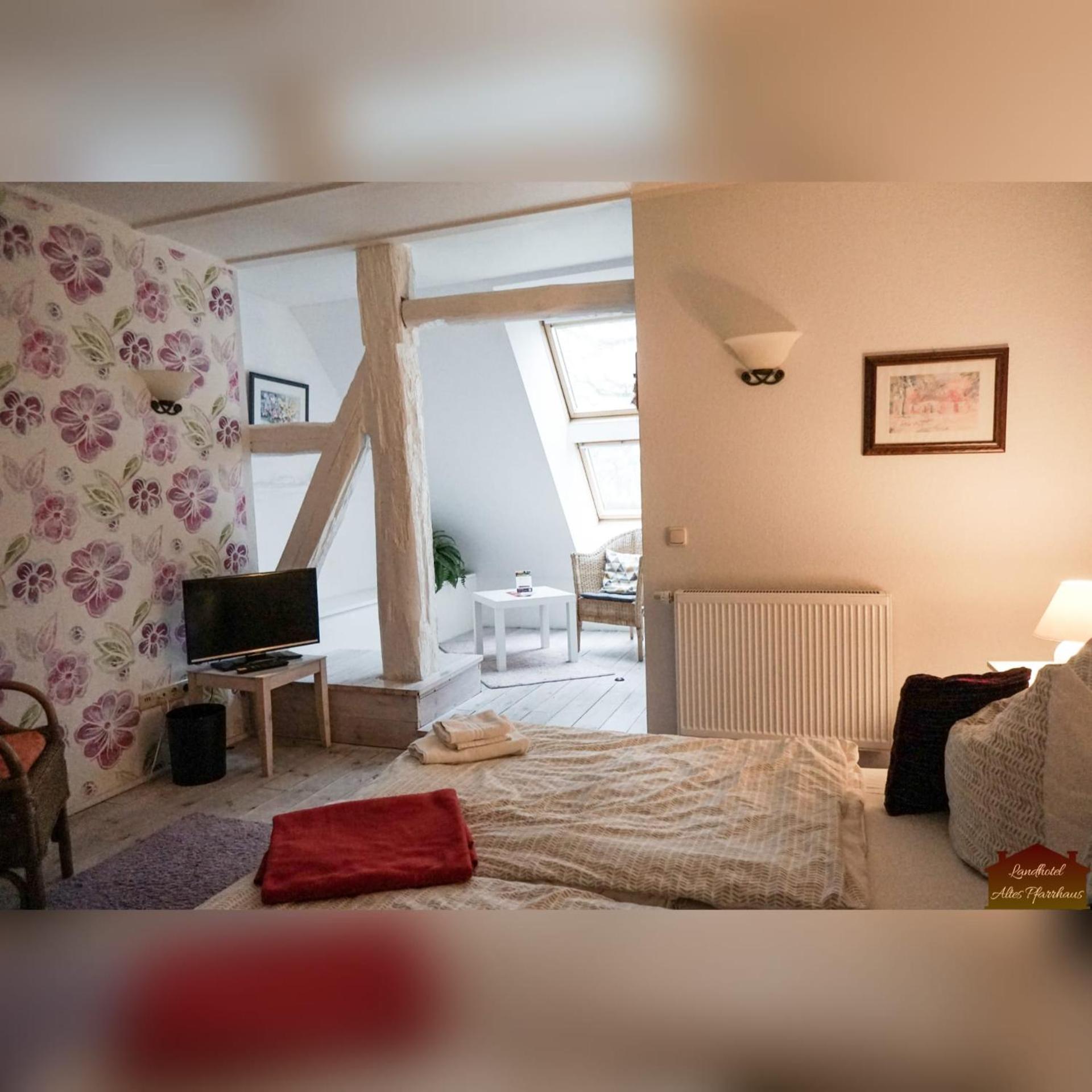 Hotelpension Pfarrhaus Alt Schwerin Exterior foto
